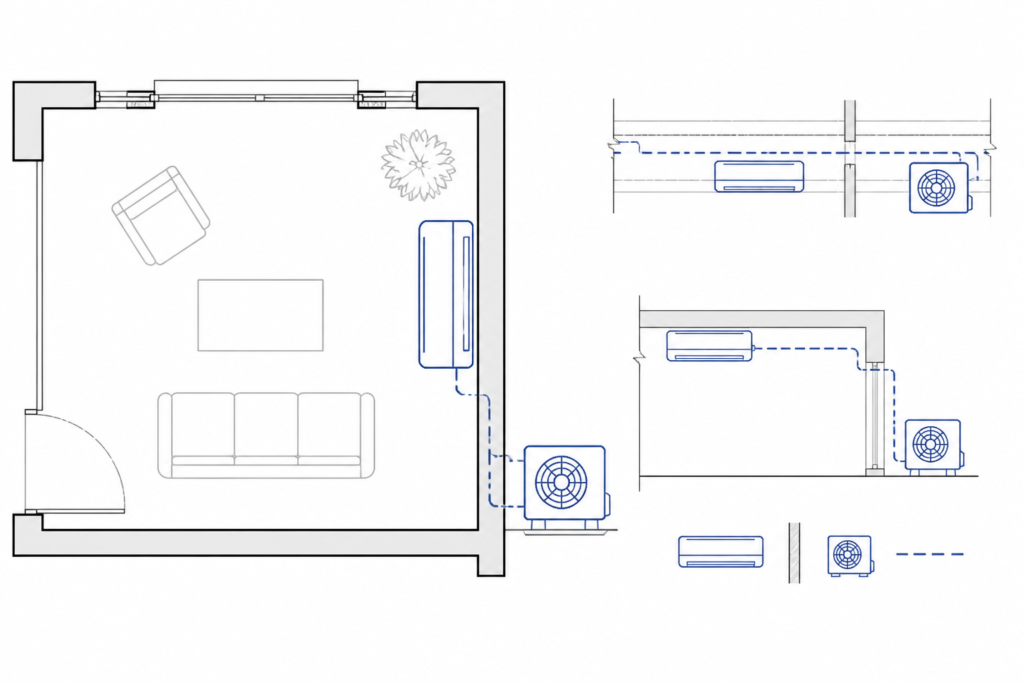 Air Conditioner CAD Blocks DWG Download | AutoCAD Drawings engineering illustration