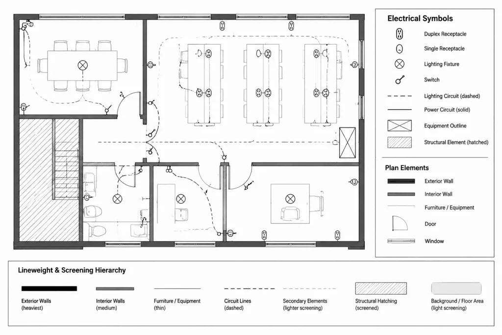 Electrical CAD Plot Styles: Choosing and Managing CTB and STB Workflows electrical CAD illustration