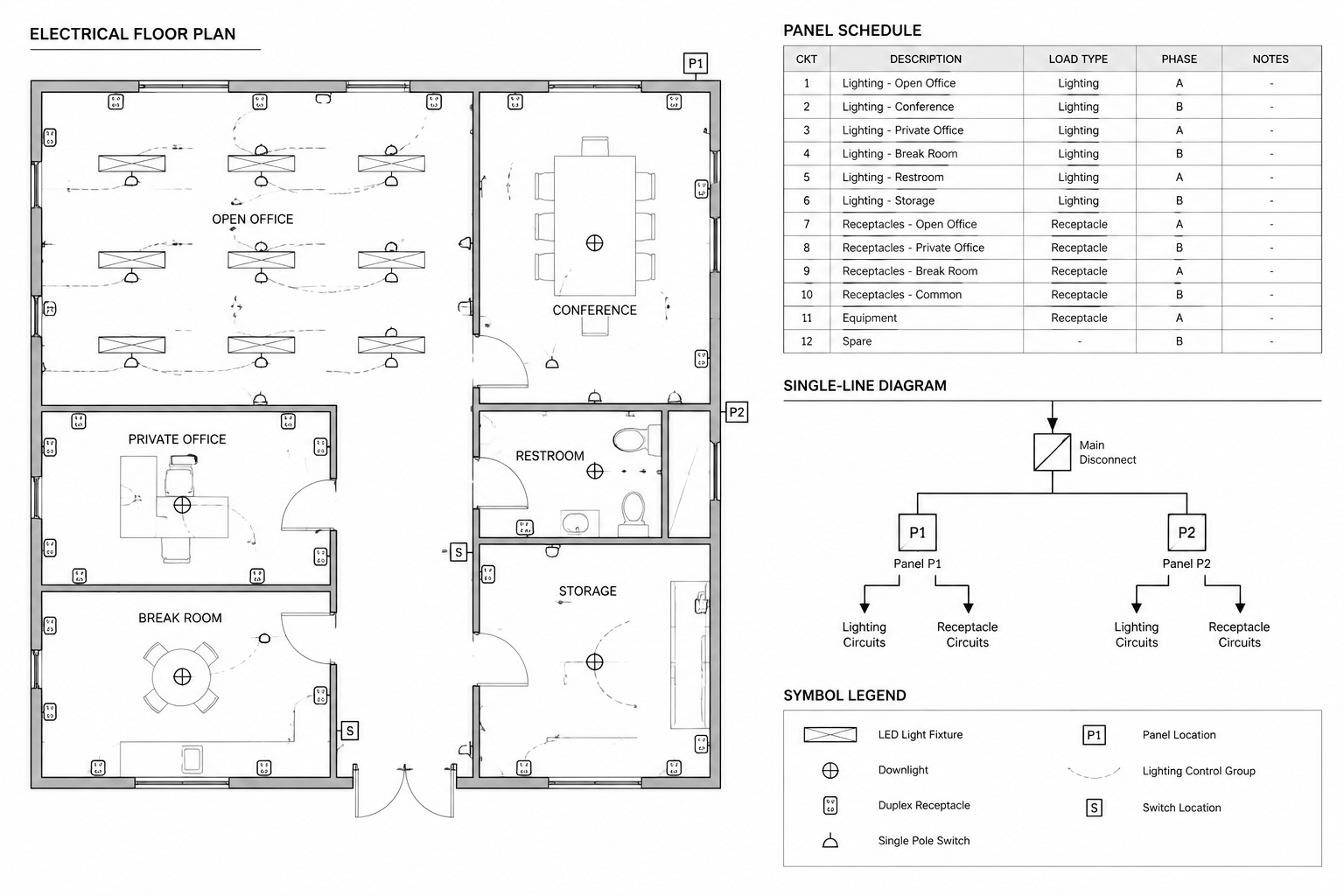Electrical Circuit Numbering in CAD: Coordinating Plans, Panels, and One-Line Diagrams