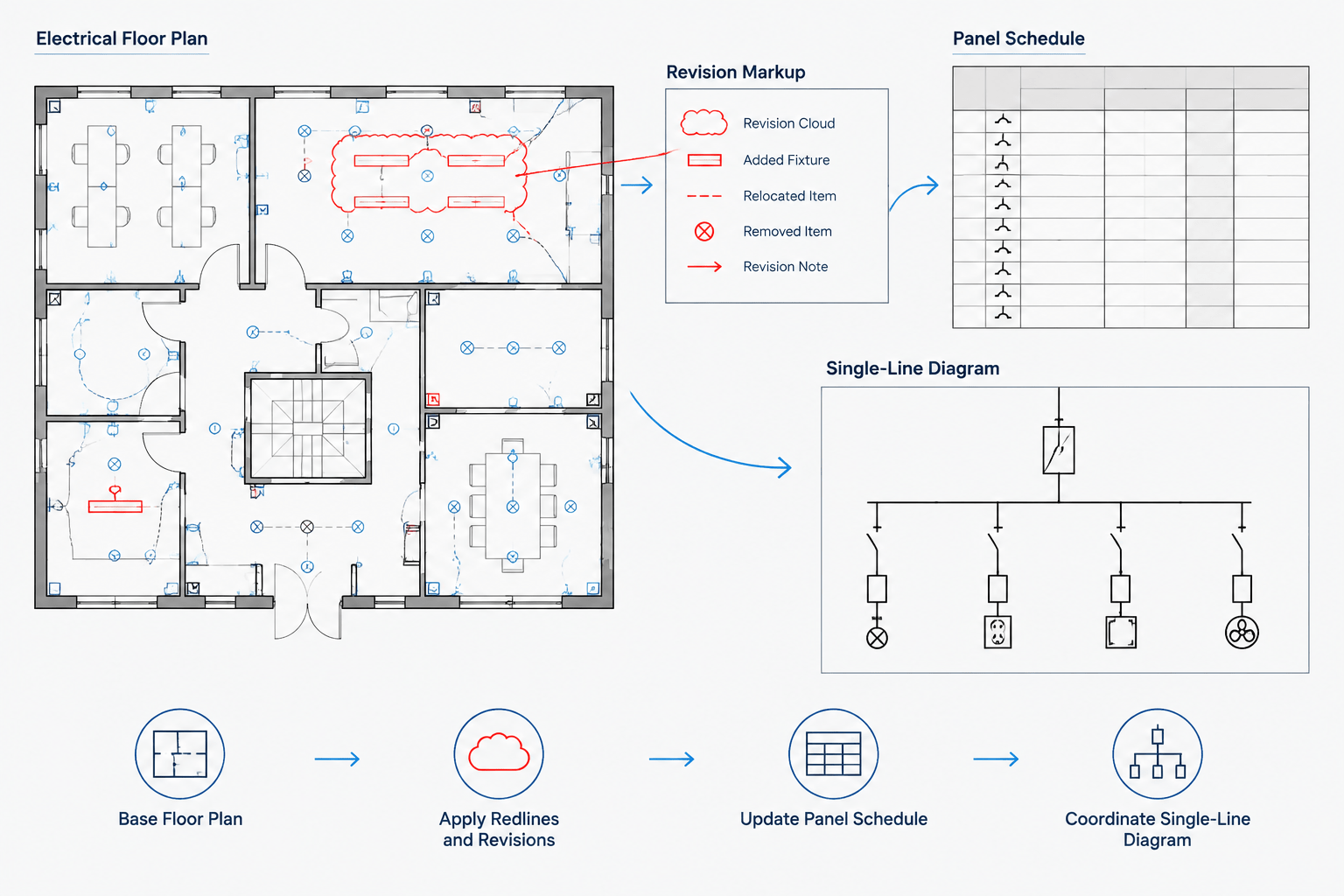 Electrical Drawing Revision Workflow: From Redlines to a Clean CAD Issue Set