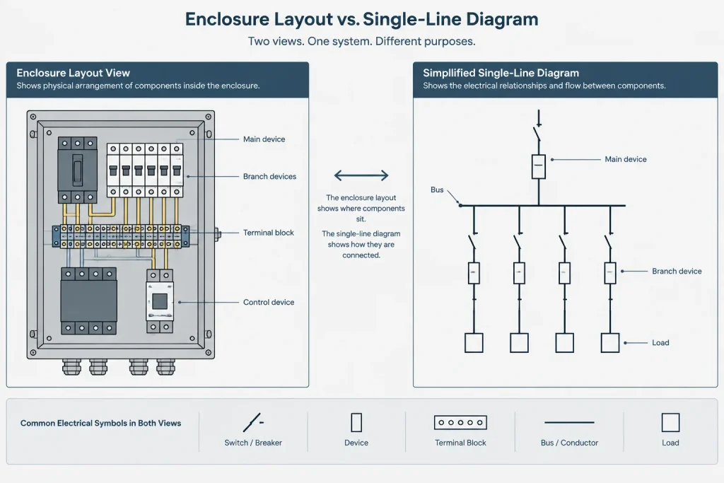 Floor Standing Electrical Enclosure DWG | AutoCAD CAD Block Download electrical CAD illustration