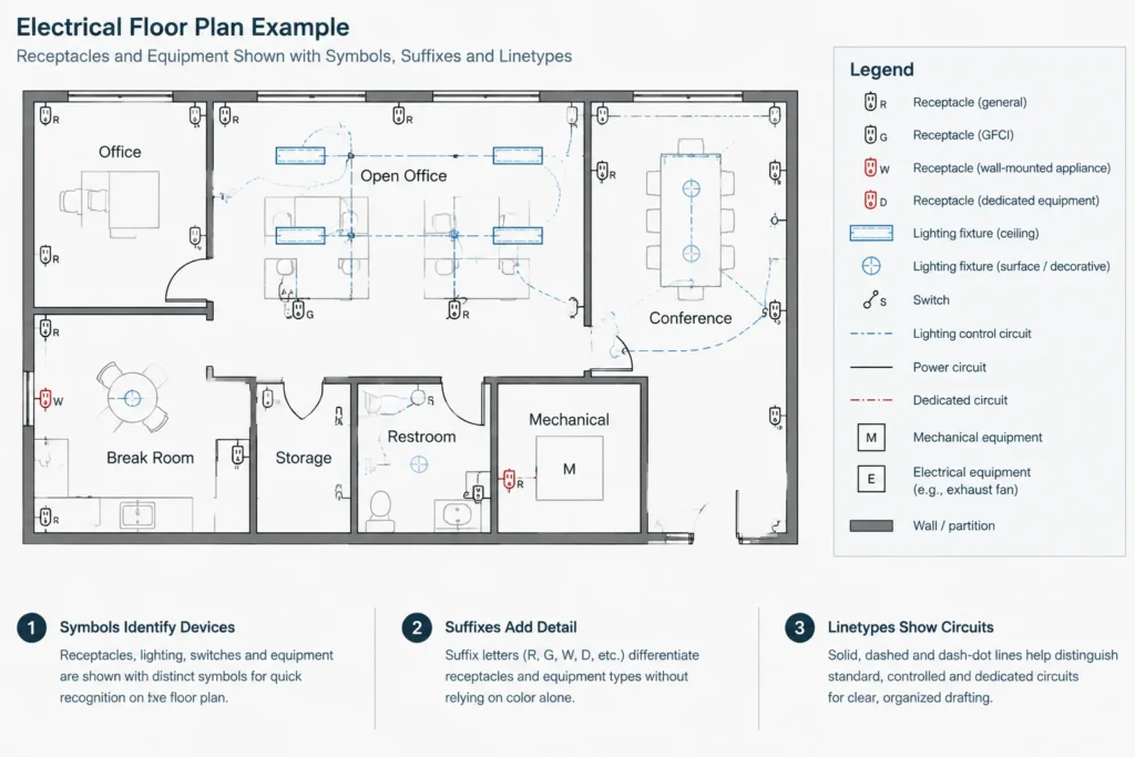 How to Coordinate Normal and Backup Power Across Electrical CAD Drawings electrical CAD illustration