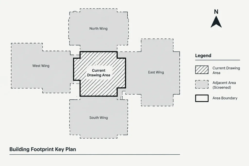 How to Create Electrical Key Plans in CAD for Multi-Sheet Floor Plans electrical CAD illustration