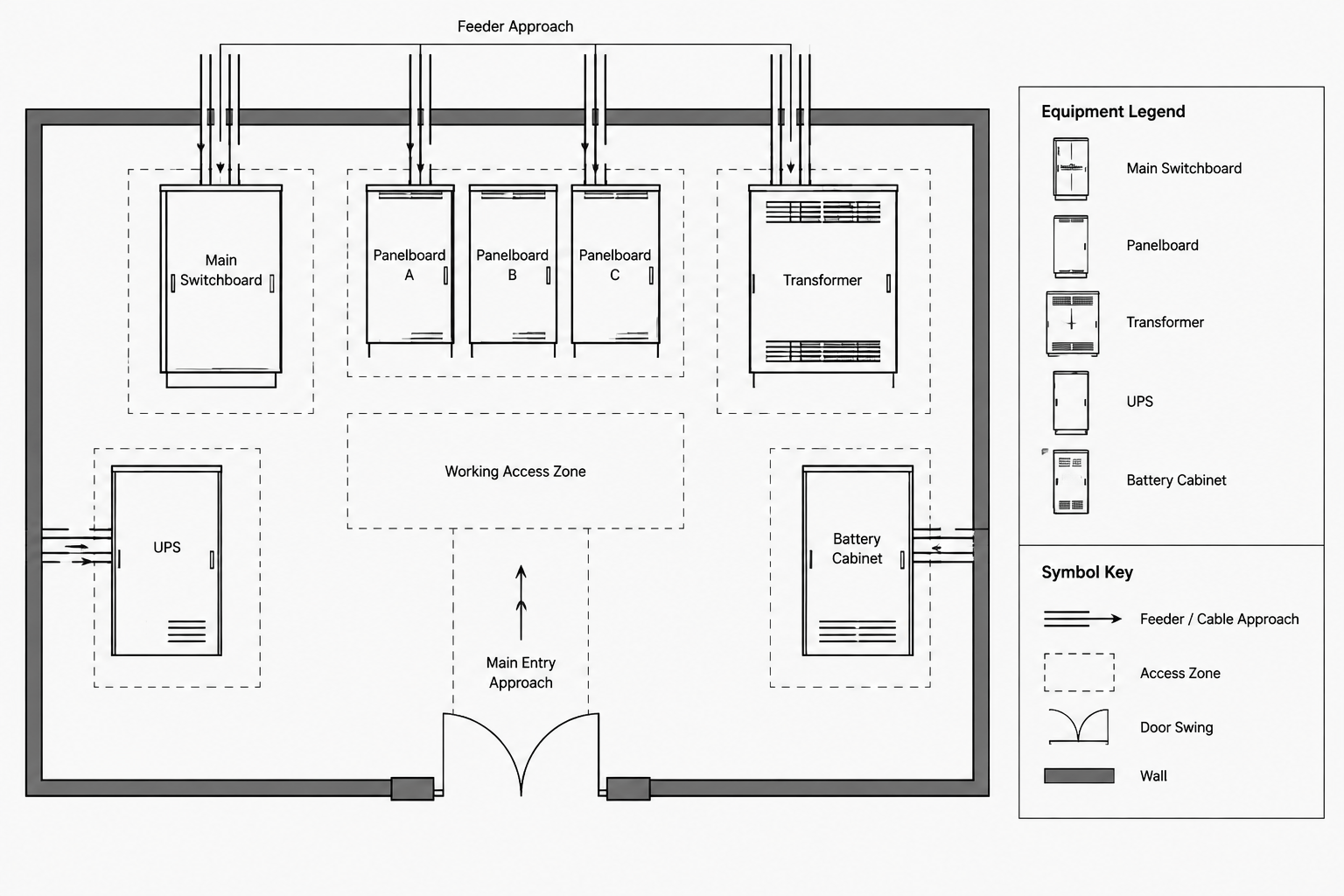 How to Draft an Electrical Room Layout Drawing for Better Coordination