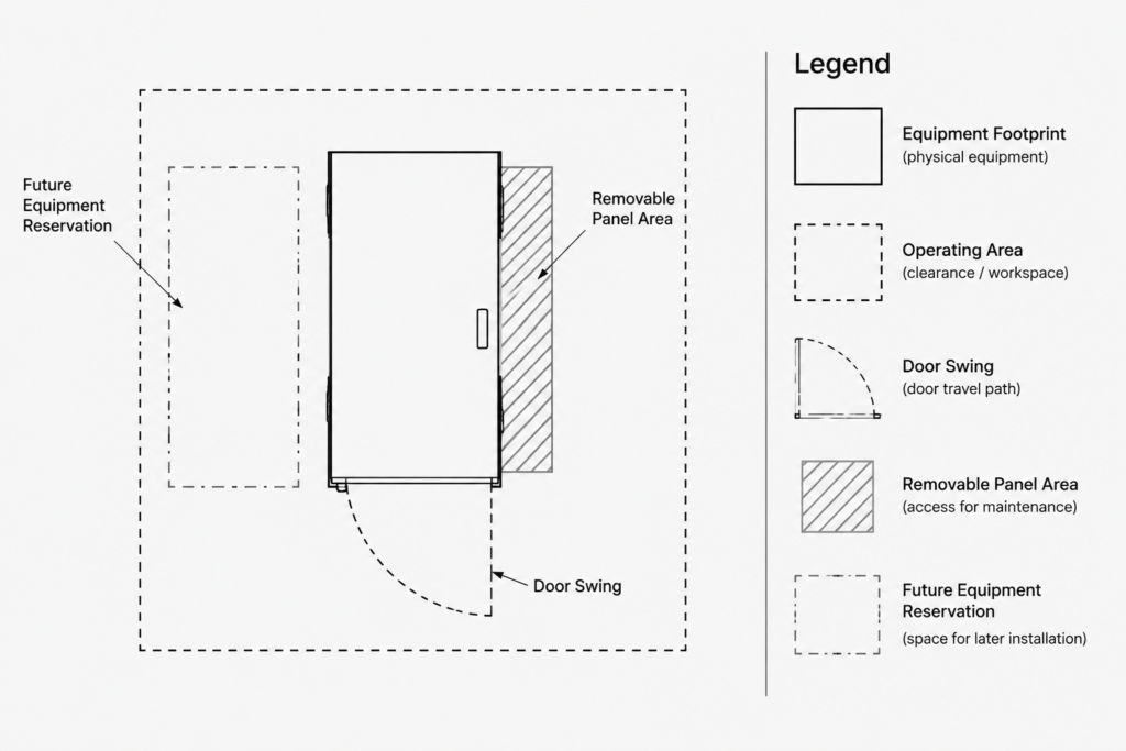 How to Draft an Electrical Room Layout Drawing for Better Coordination electrical CAD illustration