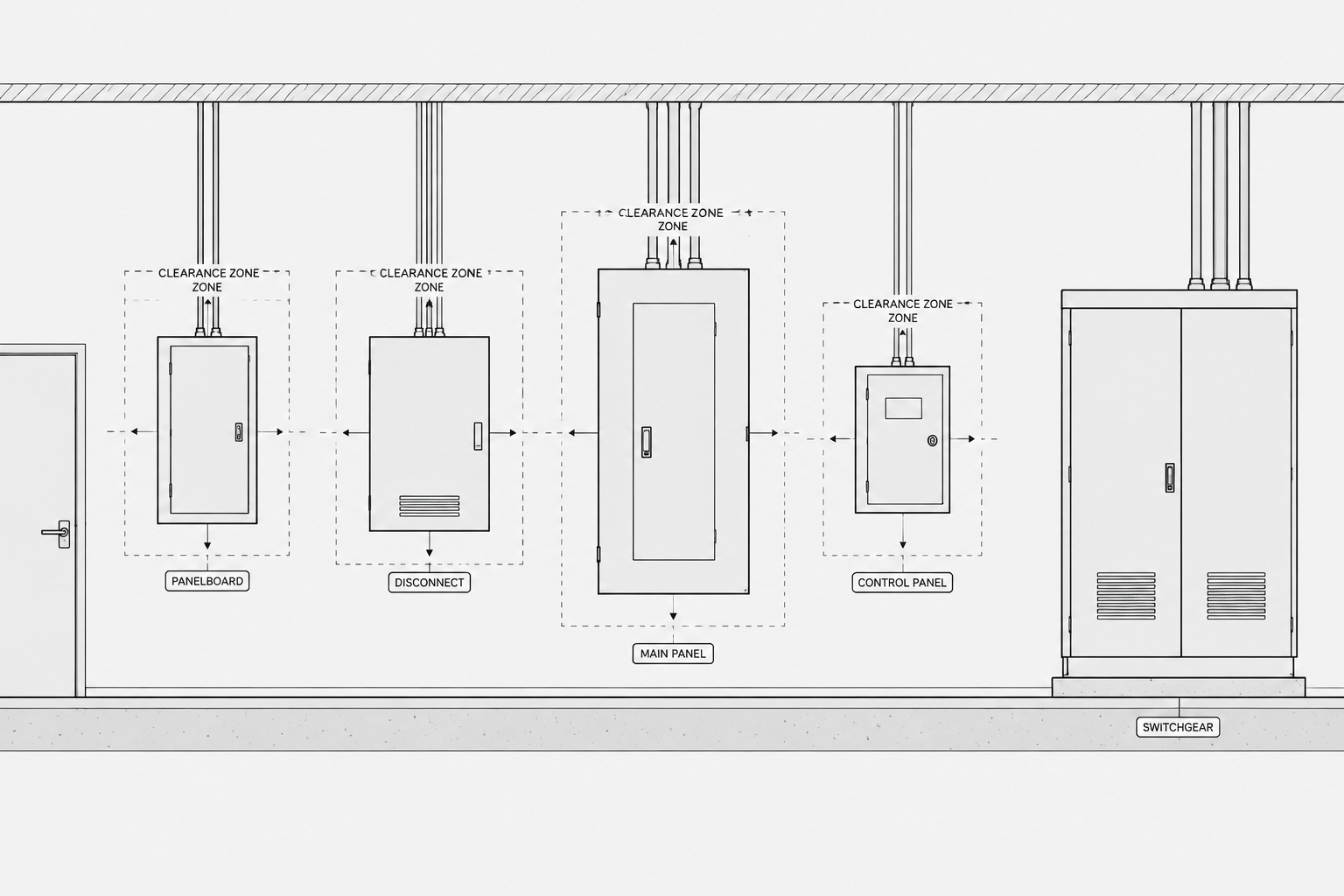 How to Draft Electrical Equipment Elevations in CAD