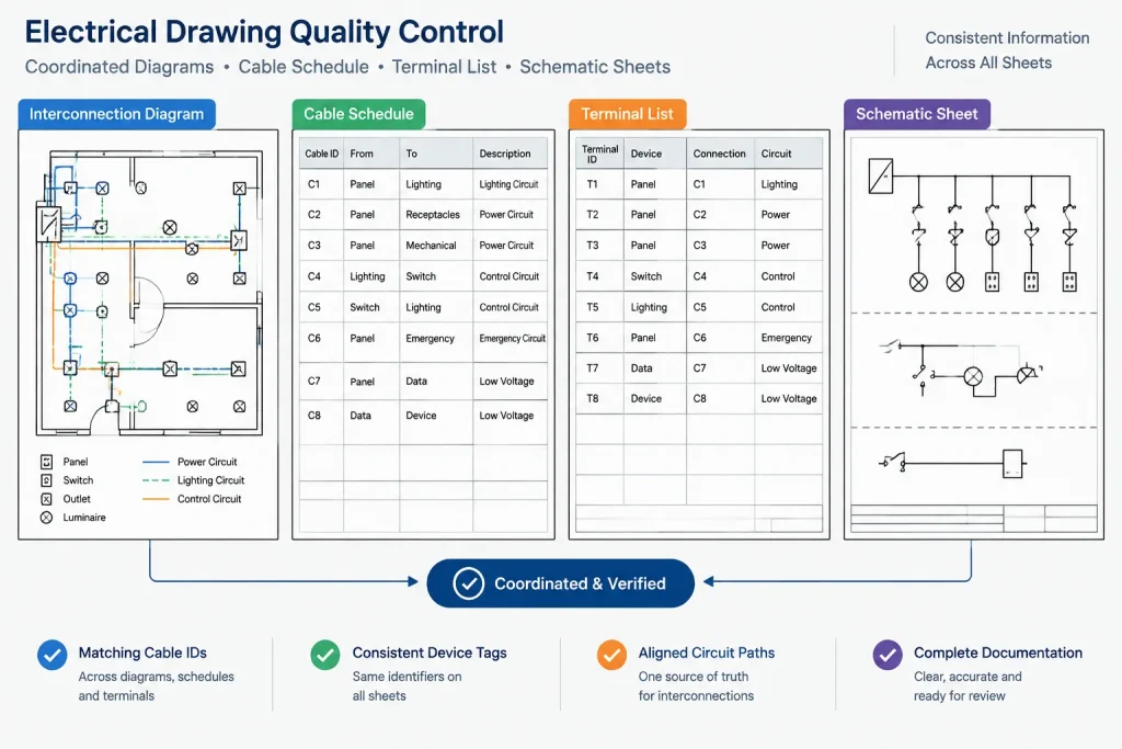 How to Draft Electrical Interconnection Diagrams in CAD electrical CAD illustration