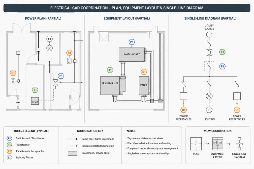 How to Use Electrical CAD Blocks Without Losing Design Intent engineering illustration