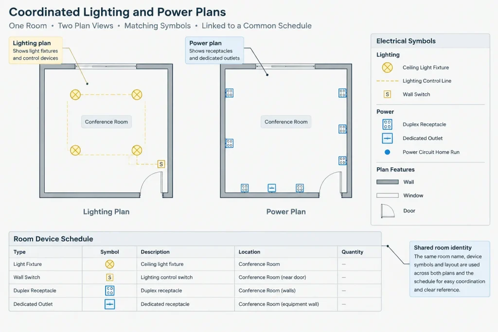 Room-by-Room Electrical Plan Review in CAD: A Documentation Completeness Workflow electrical CAD illustration