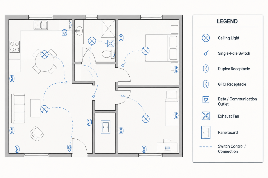Various Electrical Symbols DWG for AutoCAD | CAD Block Download engineering illustration