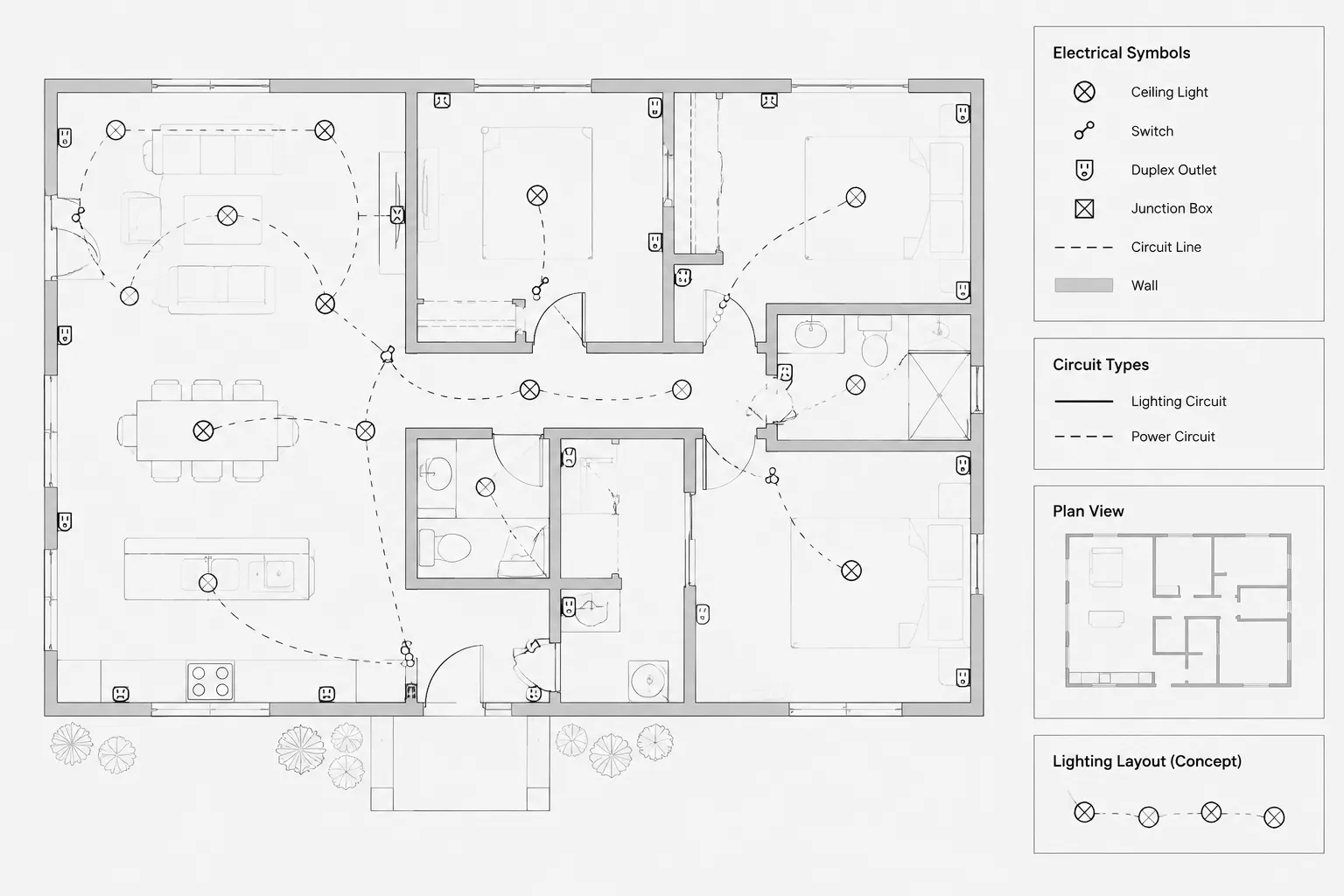 Architectural Underlays for Electrical CAD Plans: A Controlled Update Workflow