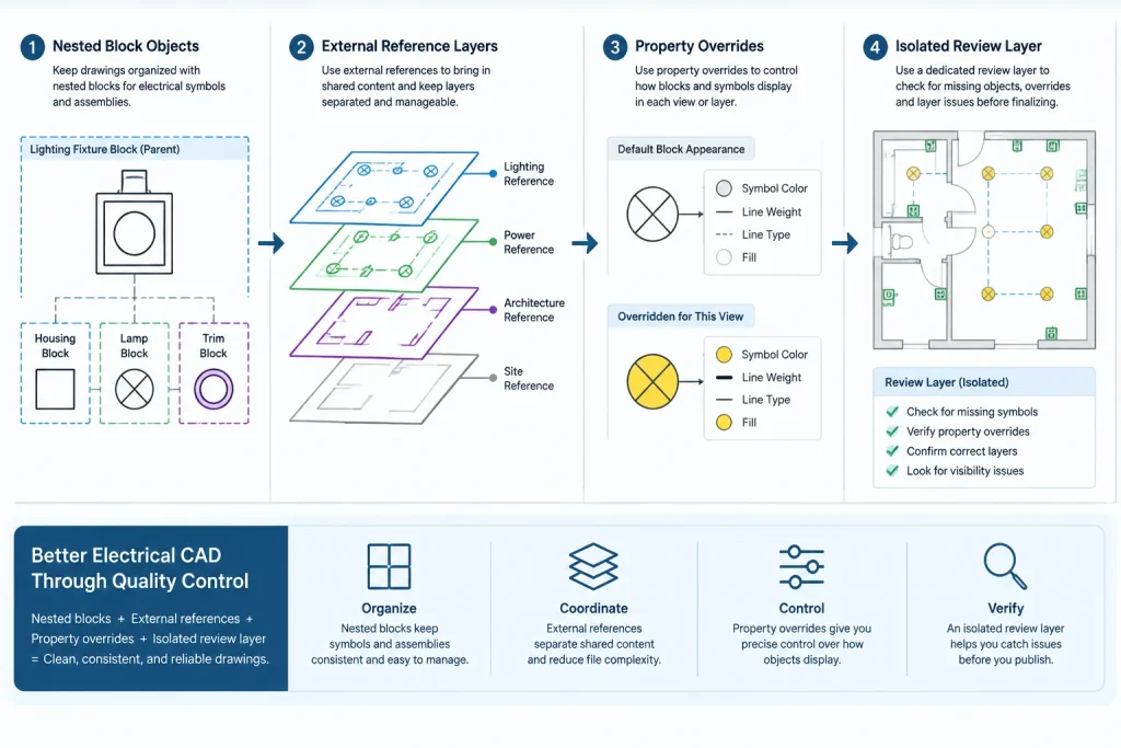 Electrical CAD Layer Mapping: Translating Consultant and Client Standards Without Losing Information electrical CAD illustration