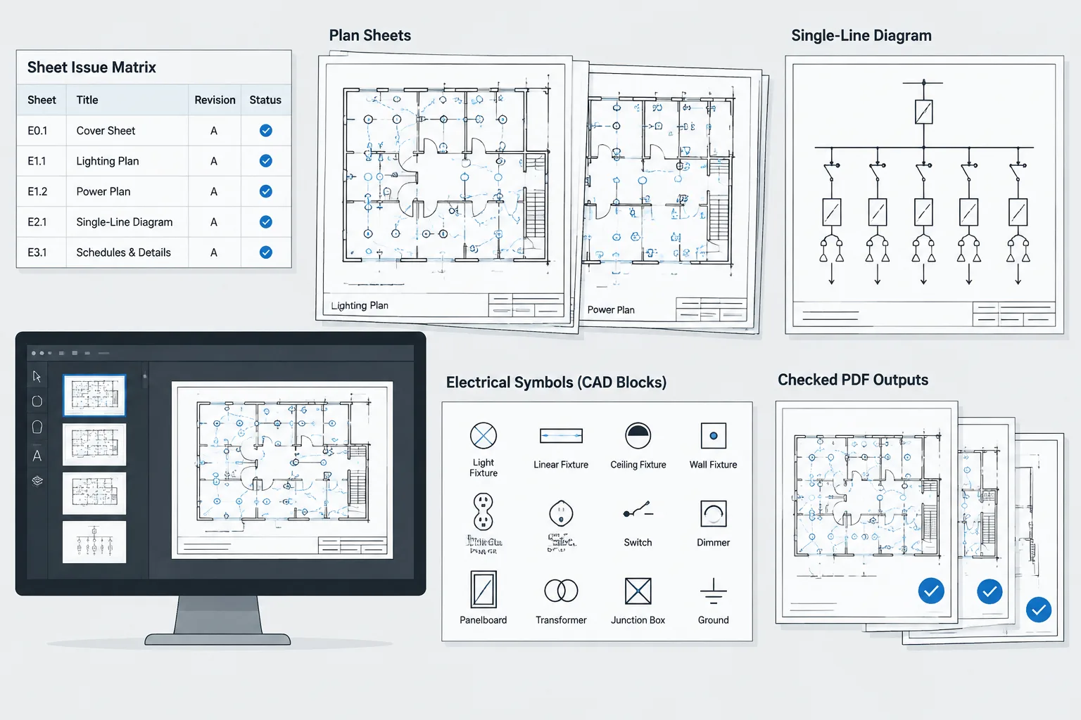 Electrical Drawing Issue Packages in CAD: A Pre-Publish Quality-Control Workflow