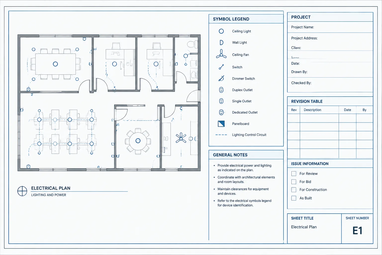 Electrical Title Blocks in CAD: Coordinating Sheet Metadata, Revisions, and Issue Data