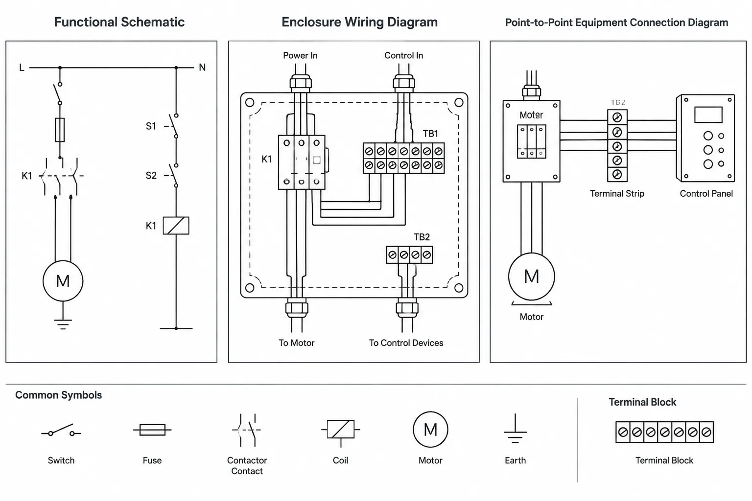 Electrical Wiring Diagrams vs. Schematics vs. Connection Diagrams: Choosing the Right Drawing
