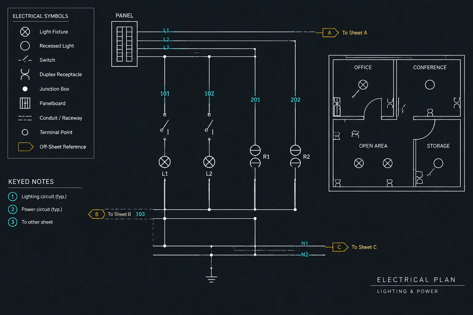 Wire Numbering in Electrical Schematics: A CAD Documentation Workflow